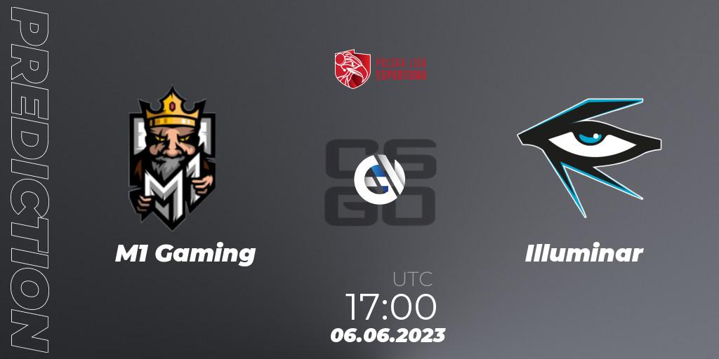 M1 Gaming - Illuminar: ennuste. 06.06.2023 at 17:00, Counter-Strike (CS2), Polish Esports League 2023 Split 2