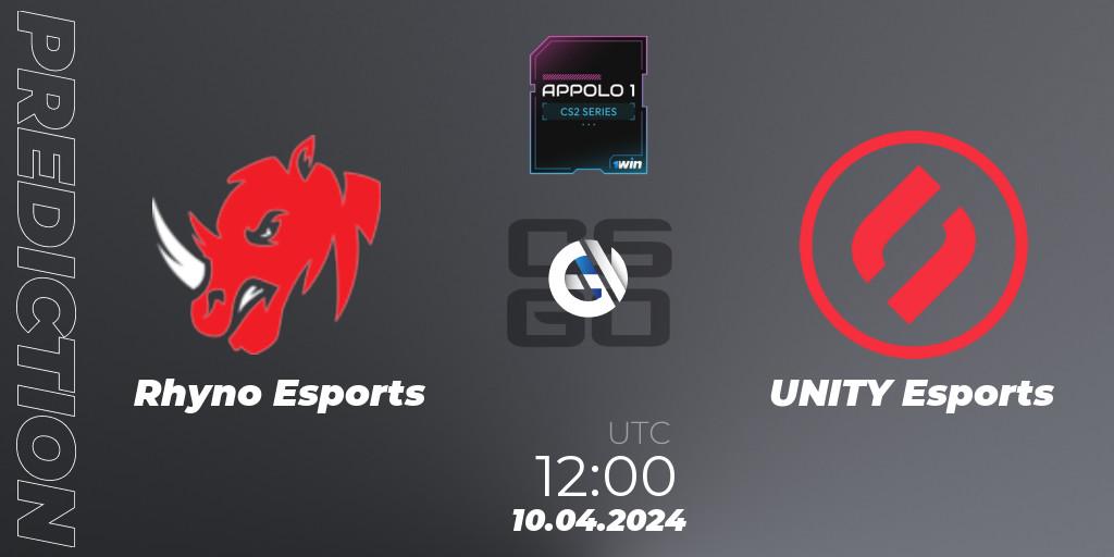 Rhyno Esports - Dynamo Eclot: ennuste. 10.04.2024 at 12:00, Counter-Strike (CS2), Appolo1 Series: Phase 1