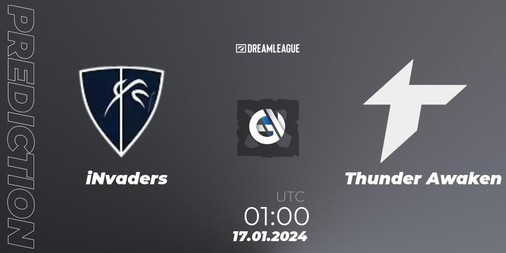 iNvaders - Thunder Awaken: ennuste. 17.01.24, Dota 2, DreamLeague Season 22: South America Closed Qualifier