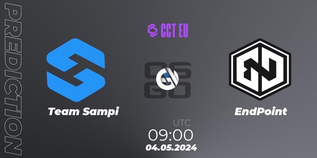 Team Sampi - EndPoint: ennuste. 04.05.2024 at 09:00, Counter-Strike (CS2), CCT Season 2 Europe Series 2 