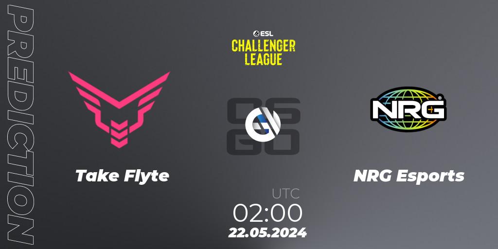 Take Flyte - NRG Esports: ennuste. 22.05.2024 at 01:50, Counter-Strike (CS2), ESL Challenger League Season 47: North America