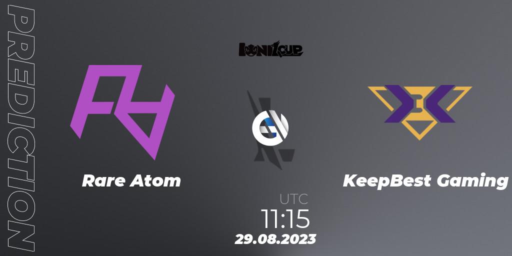 Rare Atom - KeepBest Gaming: ennuste. 29.08.2023 at 11:15, Wild Rift, Ionia Cup 2023 - WRL CN Qualifiers
