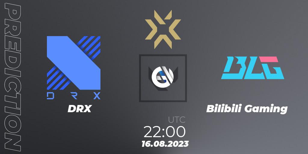 DRX - Bilibili Gaming: ennuste. 17.08.2023 at 19:10, VALORANT, VALORANT Champions 2023