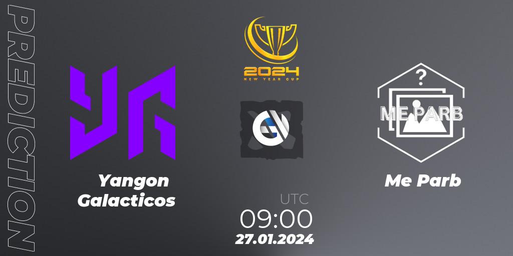 Yangon Galacticos - Me Parb: ennuste. 27.01.2024 at 08:59, Dota 2, New Year Cup 2024