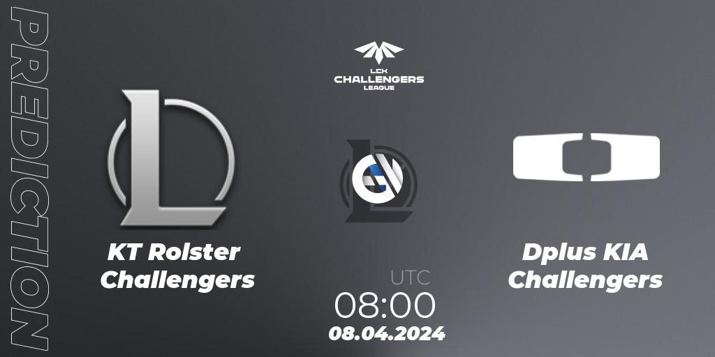 KT Rolster Challengers - Dplus KIA Challengers: ennuste. 08.04.24, LoL, LCK Challengers League 2024 Spring - Playoffs
