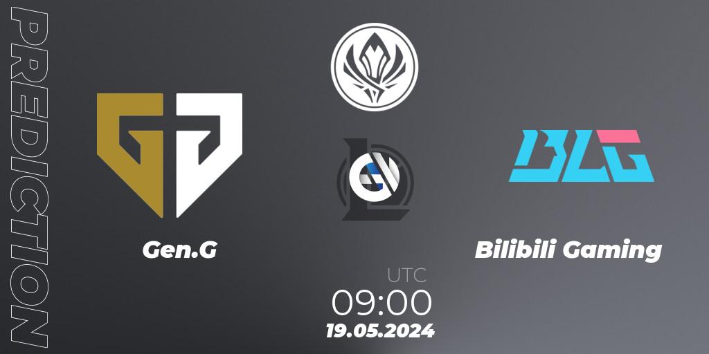 Gen.G - Bilibili Gaming: ennuste. 19.05.2024 at 09:00, LoL, Mid Season Invitational 2024 - Bracket Stage