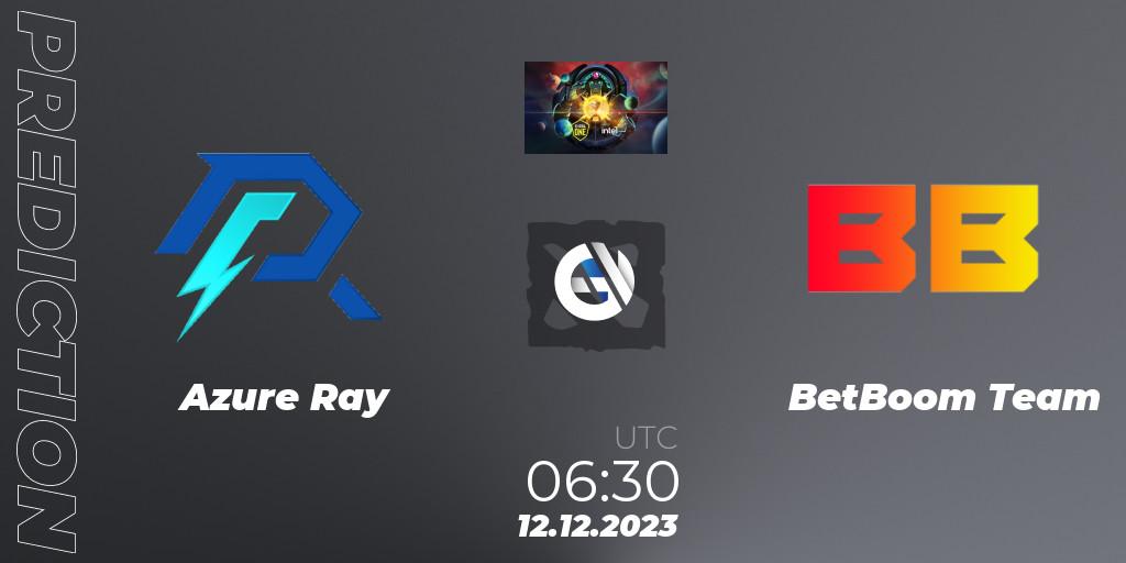 Azure Ray - BetBoom Team: ennuste. 12.12.2023 at 07:00, Dota 2, ESL One - Kuala Lumpur 2023