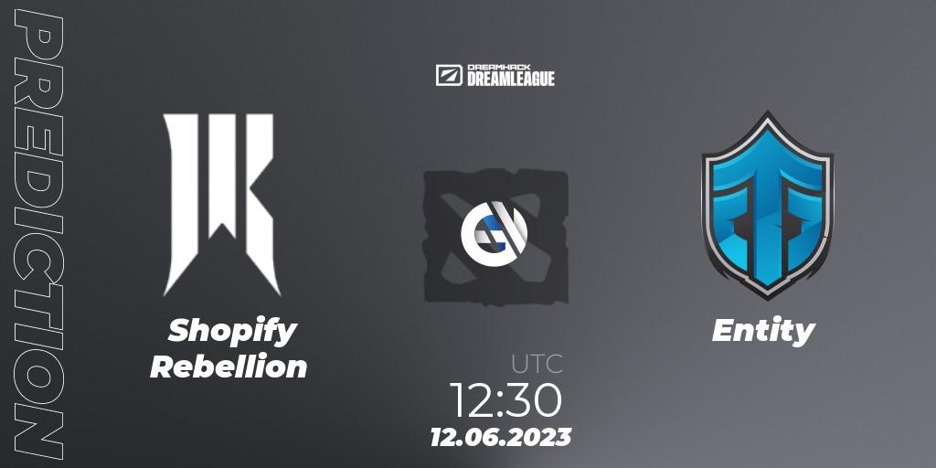 Shopify Rebellion - Entity: ennuste. 12.06.23, Dota 2, DreamLeague Season 20 - Group Stage 1