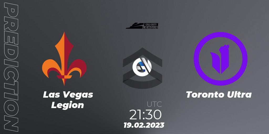 Las Vegas Legion - Toronto Ultra: ennuste. 19.02.2023 at 21:30, Call of Duty, Call of Duty League 2023: Stage 3 Major Qualifiers