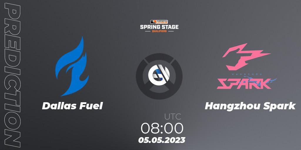Dallas Fuel - Hangzhou Spark: ennuste. 05.05.2023 at 08:00, Overwatch, OWL Stage Qualifiers Spring 2023 East