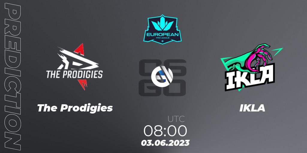 The Prodigies - IKLA: ennuste. 03.06.23, CS2 (CS:GO), European Pro League Season 8
