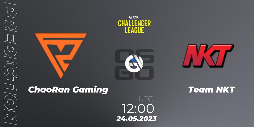 ChaoRan Gaming - Team NKT: ennuste. 24.05.2023 at 12:00, Counter-Strike (CS2), ESL Challenger League Season 45: Asia-Pacific