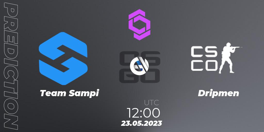 Team Sampi - Dripmen: ennuste. 23.05.23, CS2 (CS:GO), CCT West Europe Series 4