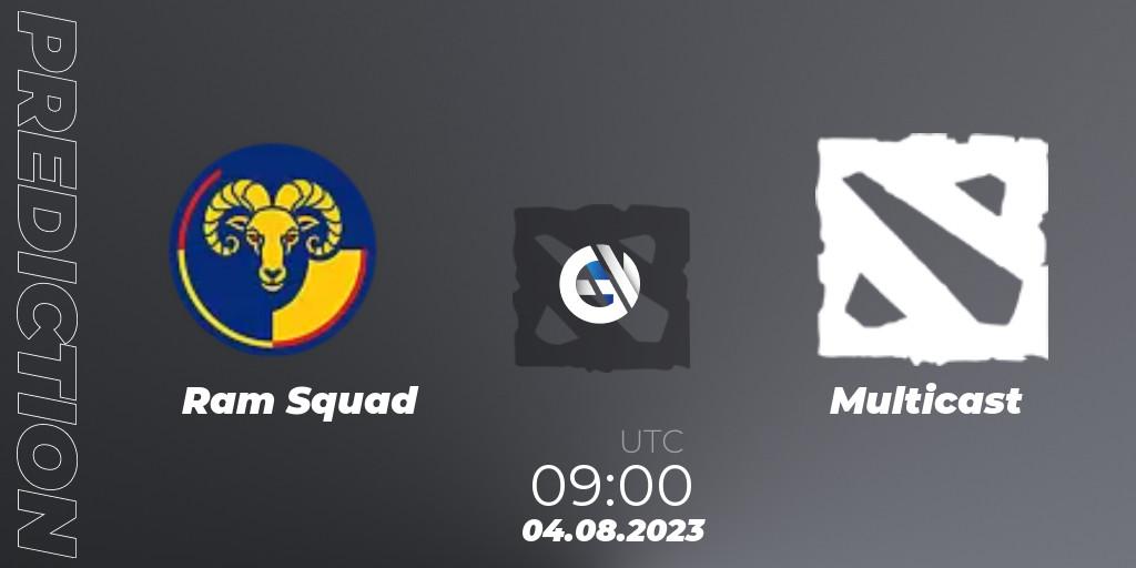 Ram Squad - Multicast: ennuste. 04.08.2023 at 09:06, Dota 2, European Pro League Season 11