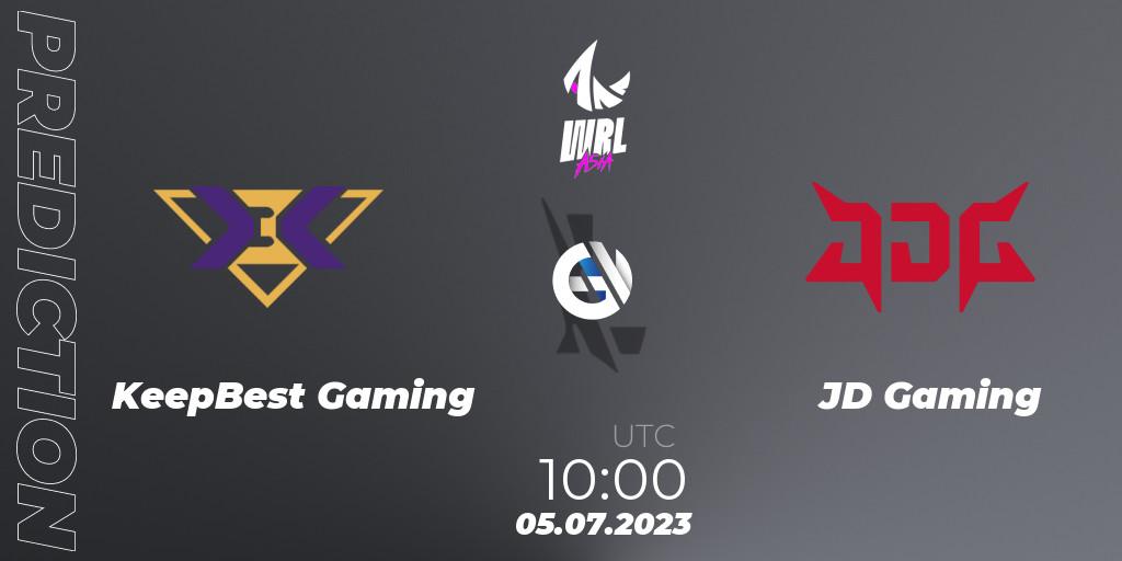 KeepBest Gaming - JD Gaming: ennuste. 05.07.2023 at 10:00, Wild Rift, WRL Asia 2023 - Season 1 - Playoffs