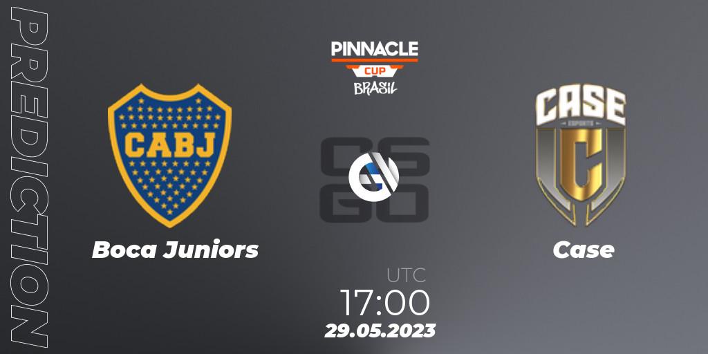 Boca Juniors - Case: ennuste. 29.05.2023 at 14:00, Counter-Strike (CS2), Pinnacle Brazil Cup 1
