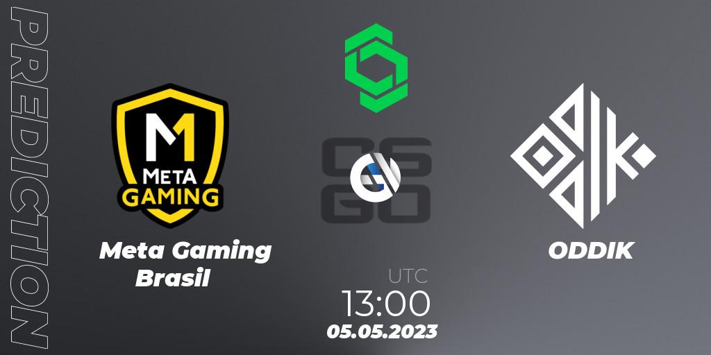 Meta Gaming Brasil - ODDIK: ennuste. 05.05.2023 at 13:00, Counter-Strike (CS2), CCT South America Series #7