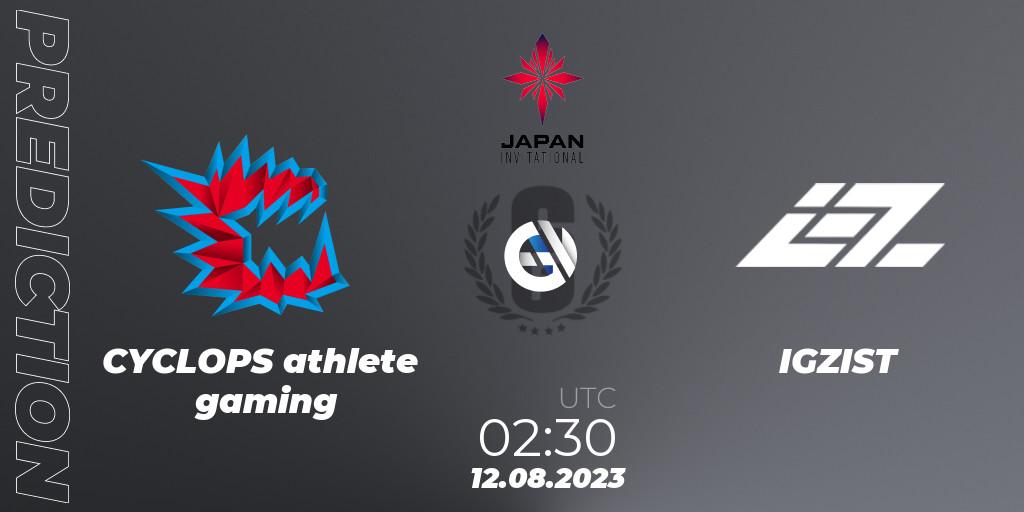CYCLOPS athlete gaming - IGZIST: ennuste. 12.08.23, Rainbow Six, Japan Invitational - 2023