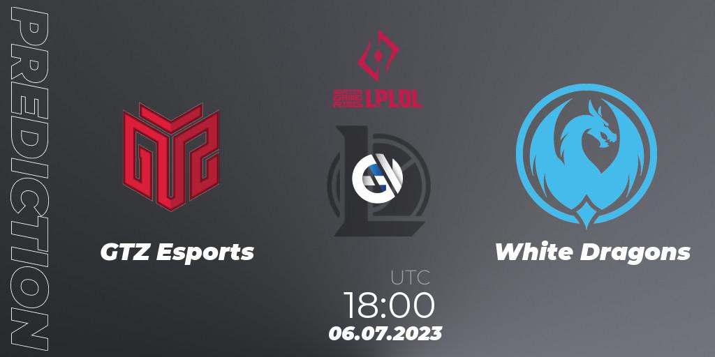 GTZ Esports - White Dragons: ennuste. 06.07.2023 at 18:00, LoL, LPLOL Split 2 2023 - Group Stage
