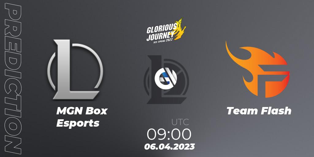 MGN Box Esports - Team Flash: ennuste. 18.03.2023 at 10:00, LoL, VCS Spring 2023 - Group Stage
