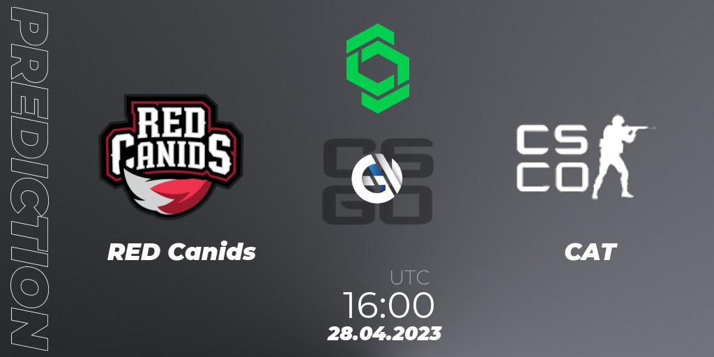 RED Canids - CAT: ennuste. 28.04.2023 at 16:00, Counter-Strike (CS2), CCT South America Series #7