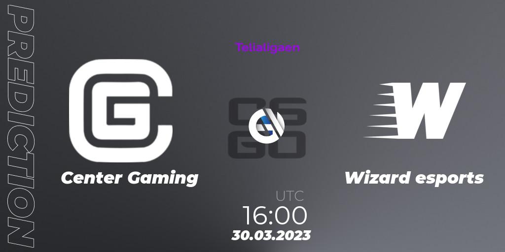 Center Gaming - Wizard esports: ennuste. 30.03.23, CS2 (CS:GO), Telialigaen Spring 2023: Group stage
