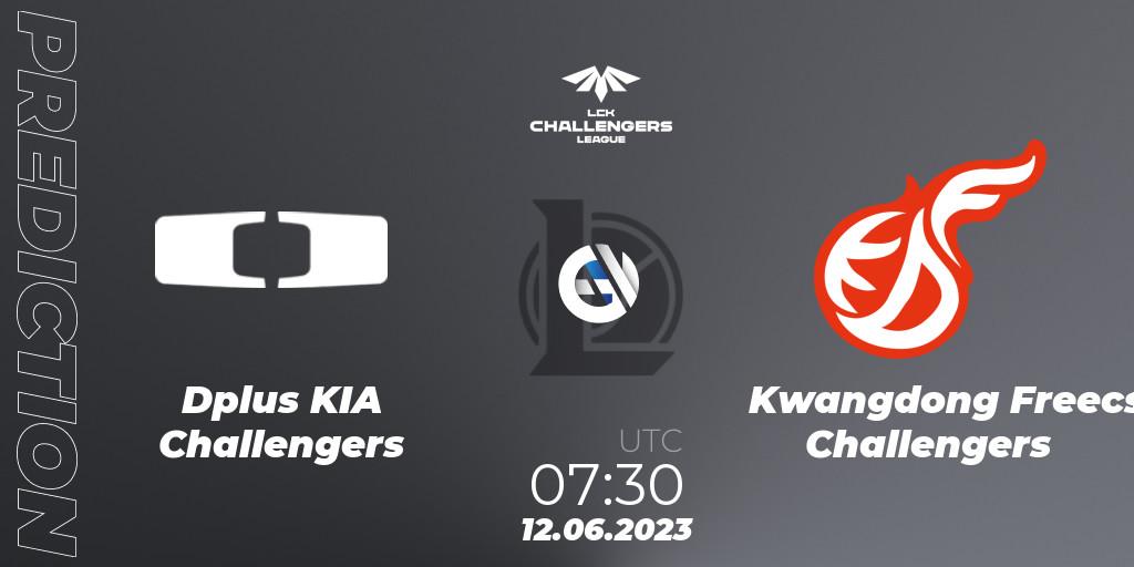 Dplus KIA Challengers - Kwangdong Freecs Challengers: ennuste. 12.06.23, LoL, LCK Challengers League 2023 Summer - Group Stage