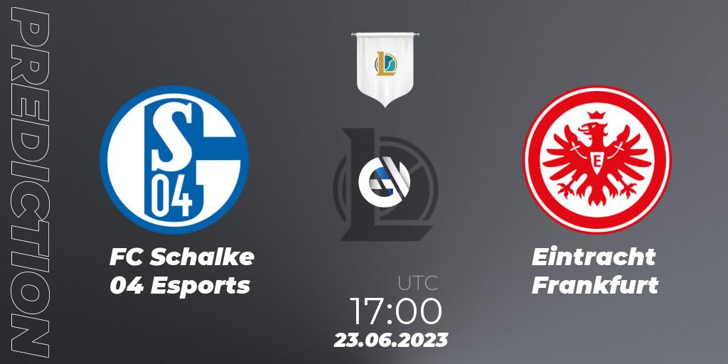 FC Schalke 04 Esports - Eintracht Frankfurt: ennuste. 23.06.23, LoL, Prime League Summer 2023 - Group Stage