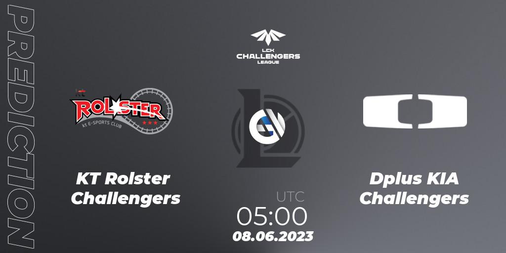 KT Rolster Challengers - Dplus KIA Challengers: ennuste. 08.06.23, LoL, LCK Challengers League 2023 Summer - Group Stage