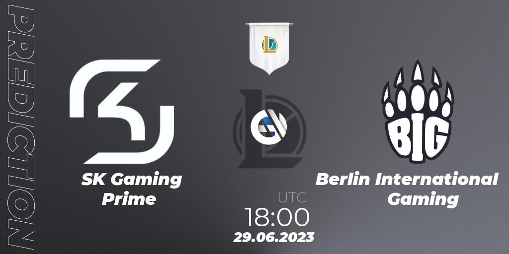 SK Gaming Prime - Berlin International Gaming: ennuste. 29.06.23, LoL, Prime League Summer 2023 - Group Stage