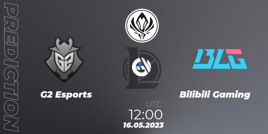 G2 Esports - Bilibili Gaming: ennuste. 16.05.23, LoL, MSI 2023 - Playoff