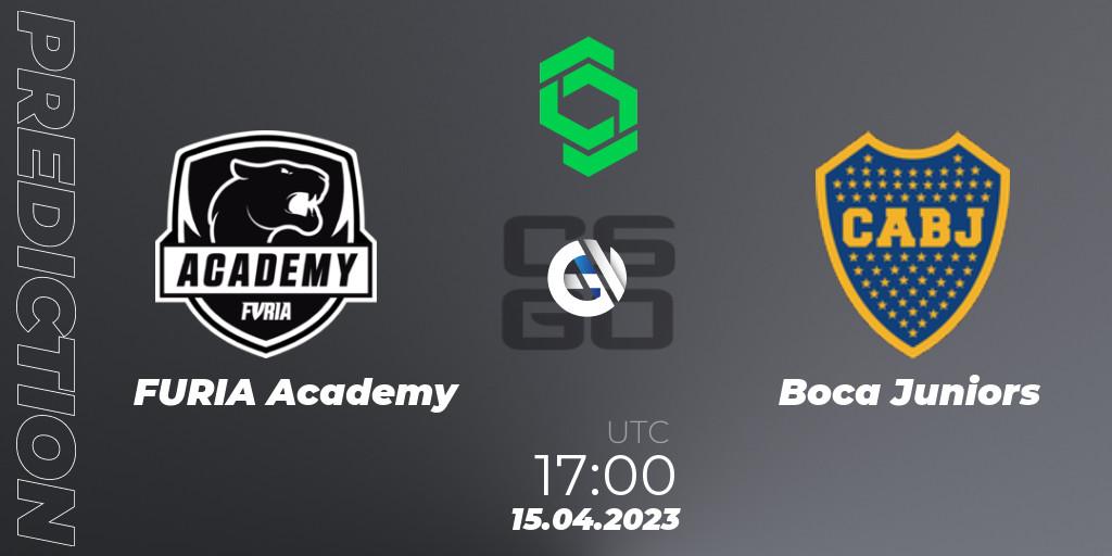FURIA Academy - Boca Juniors: ennuste. 15.04.2023 at 17:15, Counter-Strike (CS2), CCT South America Series #6