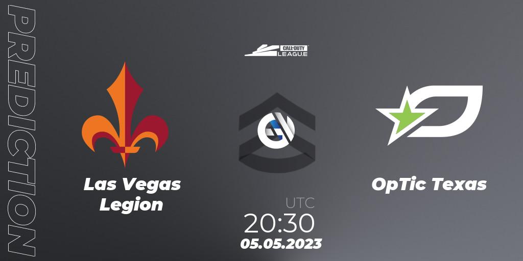 Las Vegas Legion - OpTic Texas: ennuste. 05.05.23, Call of Duty, Call of Duty League 2023: Stage 5 Major Qualifiers