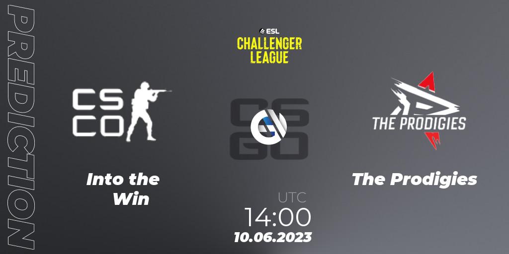 Into the Win - The Prodigies: ennuste. 09.06.23, CS2 (CS:GO), ESL Challenger League Season 45 Europe Relegation