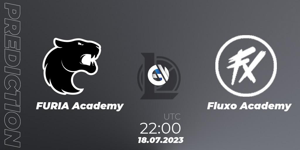FURIA Academy - Fluxo Academy: ennuste. 18.07.2023 at 22:00, LoL, CBLOL Academy Split 2 2023 - Group Stage