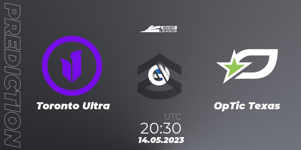 Toronto Ultra - OpTic Texas: ennuste. 14.05.2023 at 20:30, Call of Duty, Call of Duty League 2023: Stage 5 Major Qualifiers