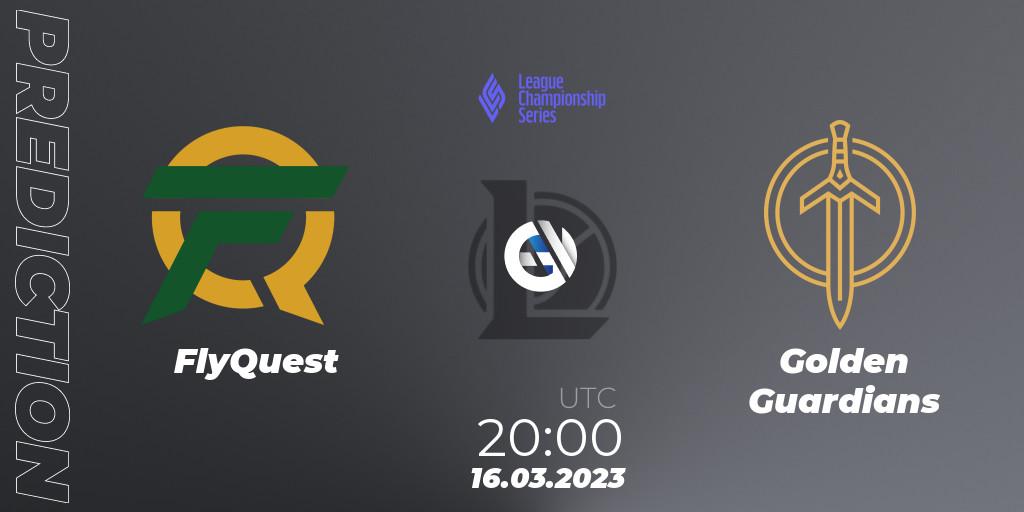 FlyQuest - Golden Guardians: ennuste. 17.03.23, LoL, LCS Spring 2023 - Group Stage