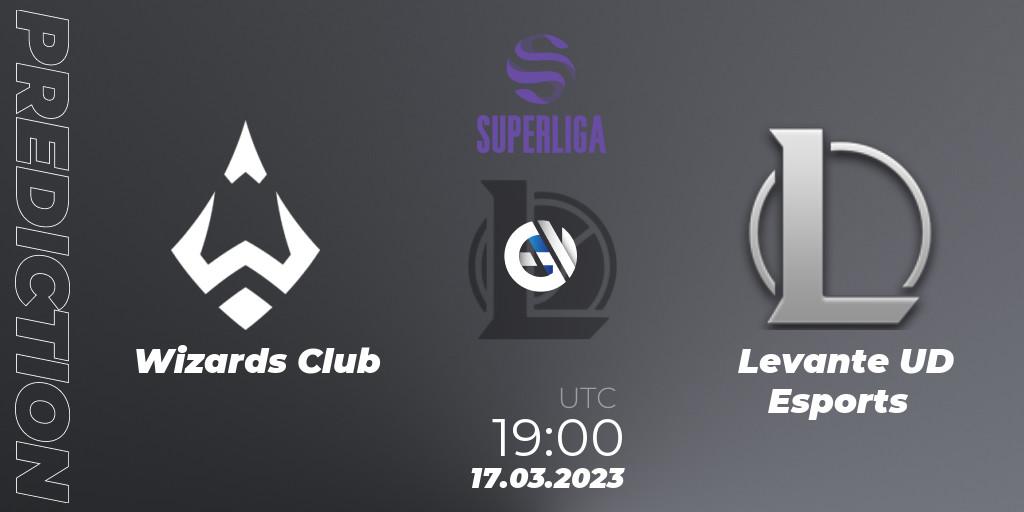 Wizards Club - Levante UD Esports: ennuste. 17.03.2023 at 19:00, LoL, LVP Superliga 2nd Division Spring 2023 - Group Stage