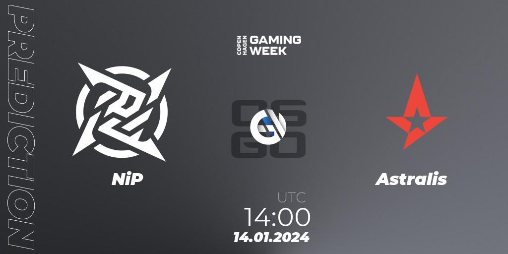 NiP - Astralis: ennuste. 14.01.24, CS2 (CS:GO), Copenhagen Gaming Week 2024