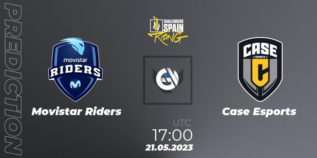 Movistar Riders - Case Esports: ennuste. 21.05.2023 at 19:15, VALORANT, VALORANT Challengers 2023 Spain: Rising Split 2