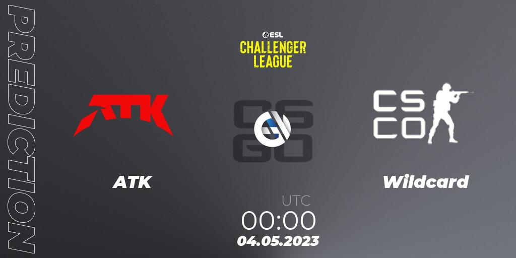 ATK - Wildcard: ennuste. 04.05.2023 at 00:00, Counter-Strike (CS2), ESL Challenger League Season 45: North America