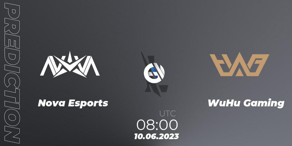Nova Esports - WuHu Gaming: ennuste. 10.06.23, Wild Rift, WRL Asia 2023 - Season 1 - Regular Season