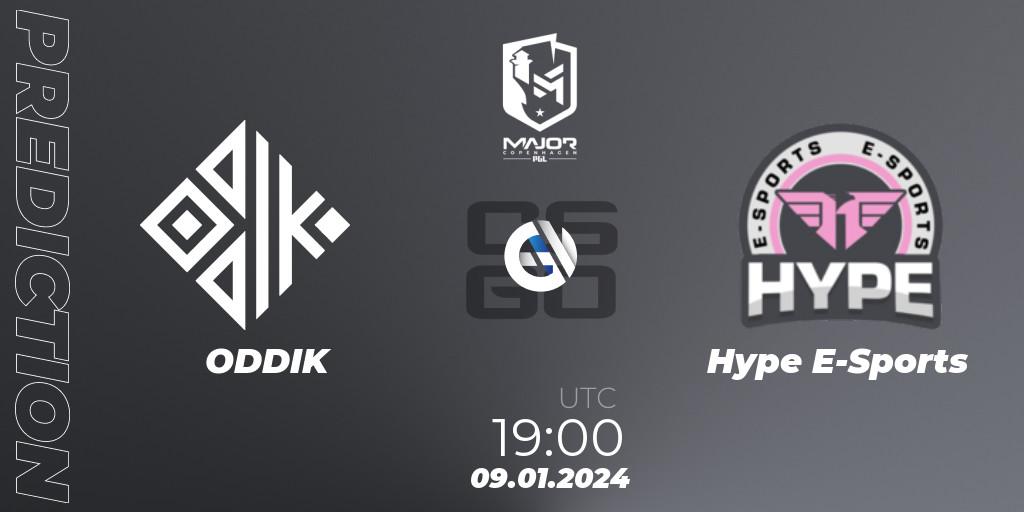 ODDIK - Hype E-Sports: ennuste. 09.01.24, CS2 (CS:GO), PGL CS2 Major Copenhagen 2024 South America RMR Open Qualifier 1