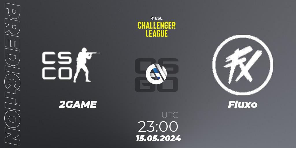2GAME - Fluxo: ennuste. 15.05.2024 at 23:00, Counter-Strike (CS2), ESL Challenger League Season 47: South America