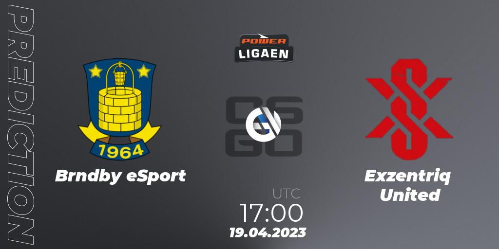 Brøndby eSport - Exzentriq United: ennuste. 19.04.2023 at 17:00, Counter-Strike (CS2), Dust2.dk Ligaen Season 23