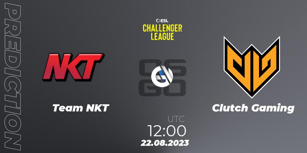 Team NKT - Clutch Gaming: ennuste. 22.08.23, CS2 (CS:GO), ESL Challenger League Season 46: Asia-Pacific