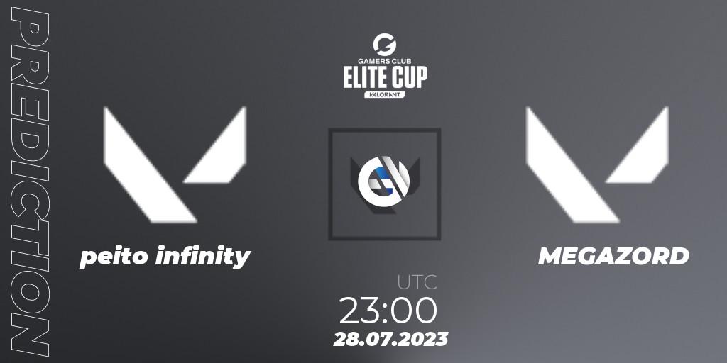 peito infinity - MEGAZORD: ennuste. 28.07.2023 at 23:00, VALORANT, Gamers Club Elite Cup 2023