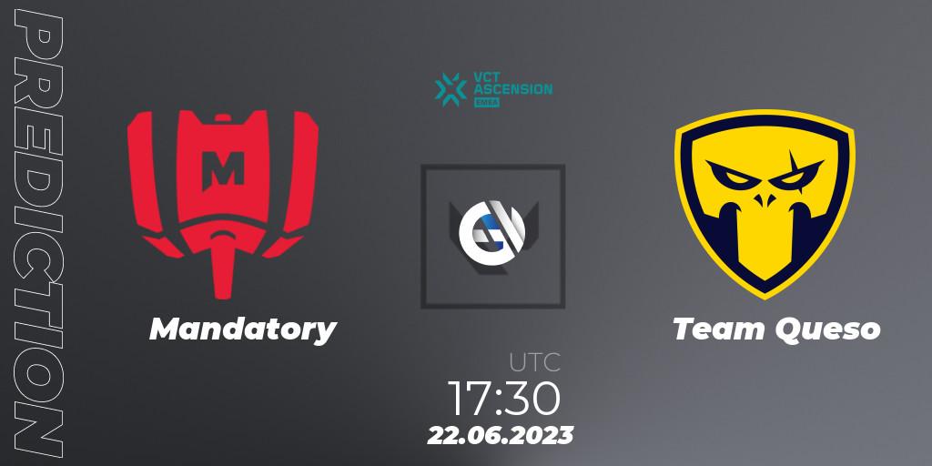 Mandatory - Team Queso: ennuste. 22.06.23, VALORANT, VALORANT Challengers Ascension 2023: EMEA - Play-In