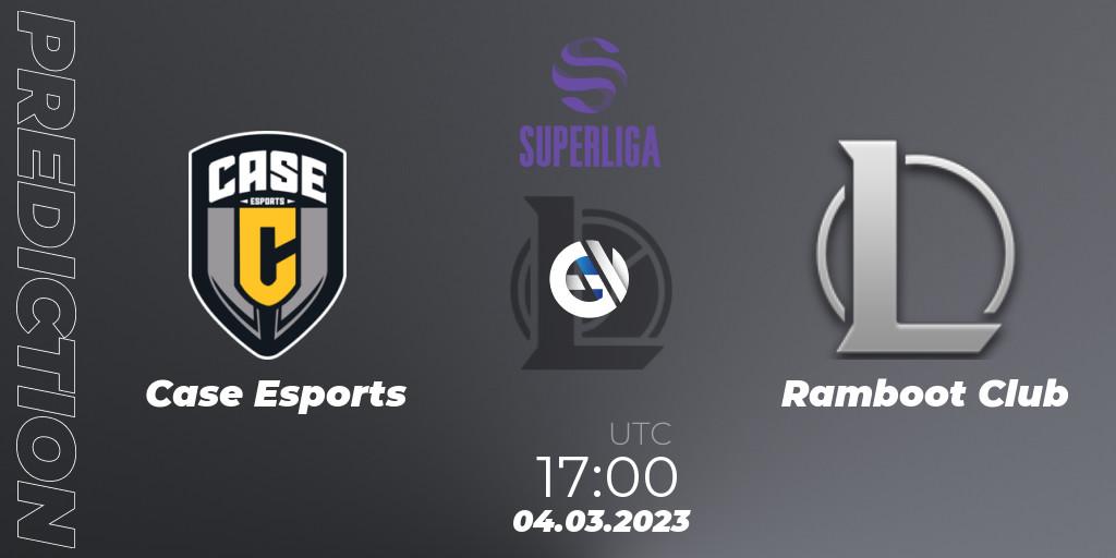 Case Esports - Ramboot Club: ennuste. 04.03.2023 at 17:00, LoL, LVP Superliga 2nd Division Spring 2023 - Group Stage