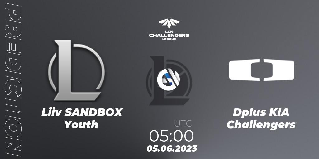 Liiv SANDBOX Youth - Dplus KIA Challengers: ennuste. 05.06.23, LoL, LCK Challengers League 2023 Summer - Group Stage